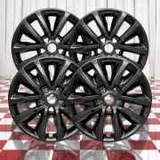 Set of 4 Gloss Black 10 Spoke 17" Wheel Skins for 2016-2018 Kia Sorento EX