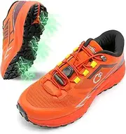 [earthinglife] grounding Trail Running Shoe for Men Connect to Earth for Natual Healing, Waterproof Hiking Shoes, Anti-Slip Rubber Outsole for Walking