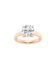 Lab Grown Diamonds 14K Rose Gold 3.00 ct. tw. Lab-Grown Diamond Solitaire Engagement Ring