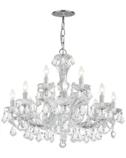 Crystorama Maria Theresa 12-Light Swarovski Spectra Crystal Chandelier