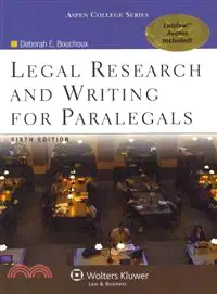 在飛比找三民網路書店優惠-Legal Research and Writing for