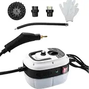 Eigoods 2500w Handheld High-Temperature Pressurized Cleaner, Car Portable Steam Cleaning Machine, 1000ml Tank, For Home, Cars, Kitchen, Handheld Steam Cleaner (A)