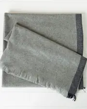 Belle Epoque Lightweight Cashmere Border Throw