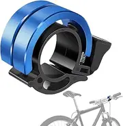 [Generic] Bell | Kids Bike Bell - Horn,Double Bell Aluminum Safety Handlebar Bell with Loud Crisp and Clear Sound, Bells for Adults