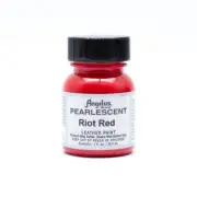 Angelus Pearlescent Acrylic Leather Paint Riot Red 1fl oz / 30ml Custom Sneakers