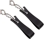 2PCS Fishing Line Cutter, Fly Tying Wire Clipper Nipper Fly Fishing Tying Tools Snips Quick Knot Tool