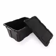 100L Heavy Duty Large Plastic Storage Tub Container that comes with a lid