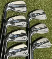 NEW Callaway Paradym AI Smoke Iron Set 5-PW, AW Graphite Cypher Fifty Regular LH