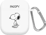 Peanuts Classic Characters HD Case Cover Compatible with Apple AirPods Gen 1 & 2 (Snoopy)