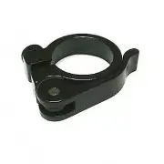 KREX Alloy QR Seatpost Clamp, 34.9mm, 42g, Black, H70
