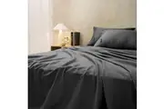Sheraton 1000 TC Cotton Rich Queen Sheet Set - Black