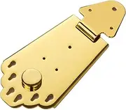 YaSao 6 String Guitar Metal Tailpiece Bridge with Screws for Jazz Electric Guitar Musical Instrument Parts Golden