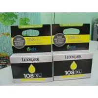 在飛比找蝦皮購物優惠-Lexmark 108XL原廠高容量黃Pro208/708/