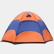 Outdoors Automatic Beach Tent, Tent Hexagon, 5-8 Man Festival Dome Tent, 5-8 Person Family Camping Tent,Single Door Backpacking Tent for Outdoors, Hiking, Climbing, Riding, and Travel