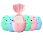 6pcs Mini Portable Disposable Travel Paper Soap Sheets Foaming Hand Washing Bath