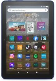 Amazon Fire HD 8 Tablet 8” 64GB 30% faster 13 hours Black (2022 release) New
