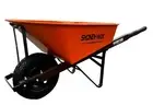 SYDNEY-MIX 100 Litre Heavy Duty Builders Wheel Barrow with Pneumatic Wheel (Air)