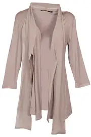 Silk Chiffon Scarf Cardi--MAR-13220403