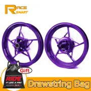 Purple Front Rear Wheels Rims For Kawasaki Ninja 400 Z400 2018 - 2023 2020 2021