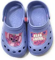 [Requeteguay Urban RU] Stitch Disney Clogs for Girls | Stitch Disney Clogs for Beach or Pool | Clogs Disney Stitch, Purple