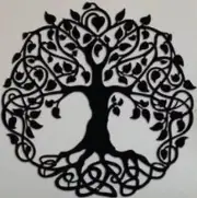 Northshire Made (Turkey) Cool Metal Wall Art - Tree of Life - 24" x 24"