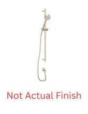 Rohl 0126SBHS1STN Handshower Set 31" Slide Bar & Handshower SATIN NICKEL New!