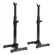 Fitness Master 2 pack Squat Rack Stand Bench Press Weight Lifting Barbell Gym