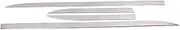 Stainless Steel Car Styling Side Door Body Trim Strip Molding Stream Lamp Panel Bumper Hoods Compatible for Honda CR-V 2012 2014 2015 2016