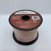 16 AWG 50FT Copper Clad Aluminum Speaker Wire Connects to A/V Receiver/Amplifier
