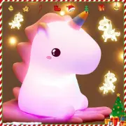 Unicorn Toys Night Light for Kids,16 Colors Kids Toys[TAP CONTROL]
