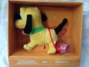 Disney Mickey Mouse Pluto Dog Walking Talking Remote Control Plush NEW