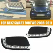 For 2008-2011 Benz Smart Fortwo Pair LED Fog Light Daytime Running DRL Lamps (for: Smart)