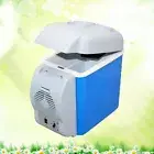12V 7.5L Fridge Cooler and Warmer Box (Blue) car freezer mini freezer