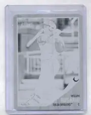 2011 Topps Heritage Wilin Rosario Black Printing Plate..Only one in World 1/1