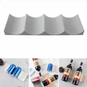 Fridge Organiser Wine Beer Stacking Bottle Rack Space Saving Can Holder