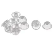 High Power LED Lens Reflector Collimator 120 Degree 20mm Dia Clear 10pcs
