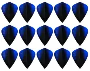 5 New Sets Harrows Sonic X Kite Dart Flights – Ships w/ Tracking - Blue