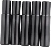 DONFAMDS Essential Oil Roller Dispenser 10ml Travel Size Refillable Leakproof Stainless Steel Roller Ball Set of 6