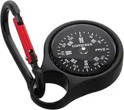 Alasum Keyring Compass Carabiner Multipurpose Zinc Alloy Compass for Hiking Camping and Outdoor Adventures