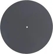 Ronyme Record Platter Slipmat, Acrylic Turntable Mat, Help Reduce Noise, Turntable Record Player Pad for 12inch Vinyl Record Players, Black