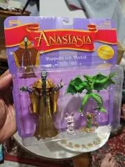 Very Rare Vintage Anastasia Rasputin And Bartok Poseable Figure NIB 1997 Galoob