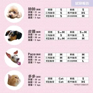 【HELLO KITTY】寵物胸背+牽繩 L號(大頭款 紅/粉/紫)