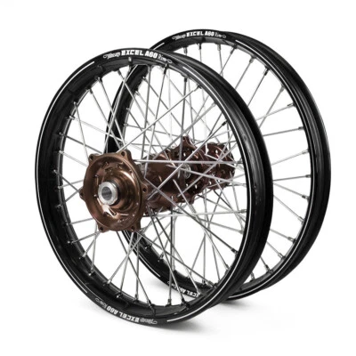 Husqvarna FE250 2016-2023 Wheel Set Black Excel A60 SNR MX Rims Mag Talon Hubs 2