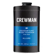 Crewman Mens Allure Talc Free Body Powder 250g