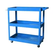 Traderight Tool Cart Trolley Toolbox Blue Steel Trolleys