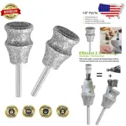 80 Grit Diamond Nail Grinder Bits for Comfortable Pet Grooming with Dremel Tools