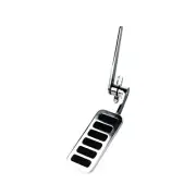 Polished Billet Accelerator Pedal Firewall Mount Hot Rod Custom 1932-34 Ford