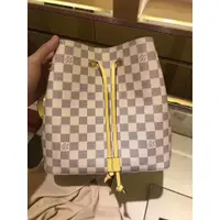 在飛比找蝦皮購物優惠-二手 LV Damier Azur NeoNoe N4015