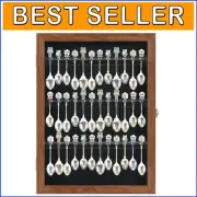 Lockable Spoon Display Cabinet with Dust-Proof Glass – Modern Storage Solution