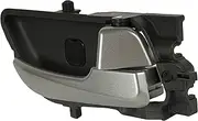 taros trade 268385 Interior Door Handle Right, Silver/Black